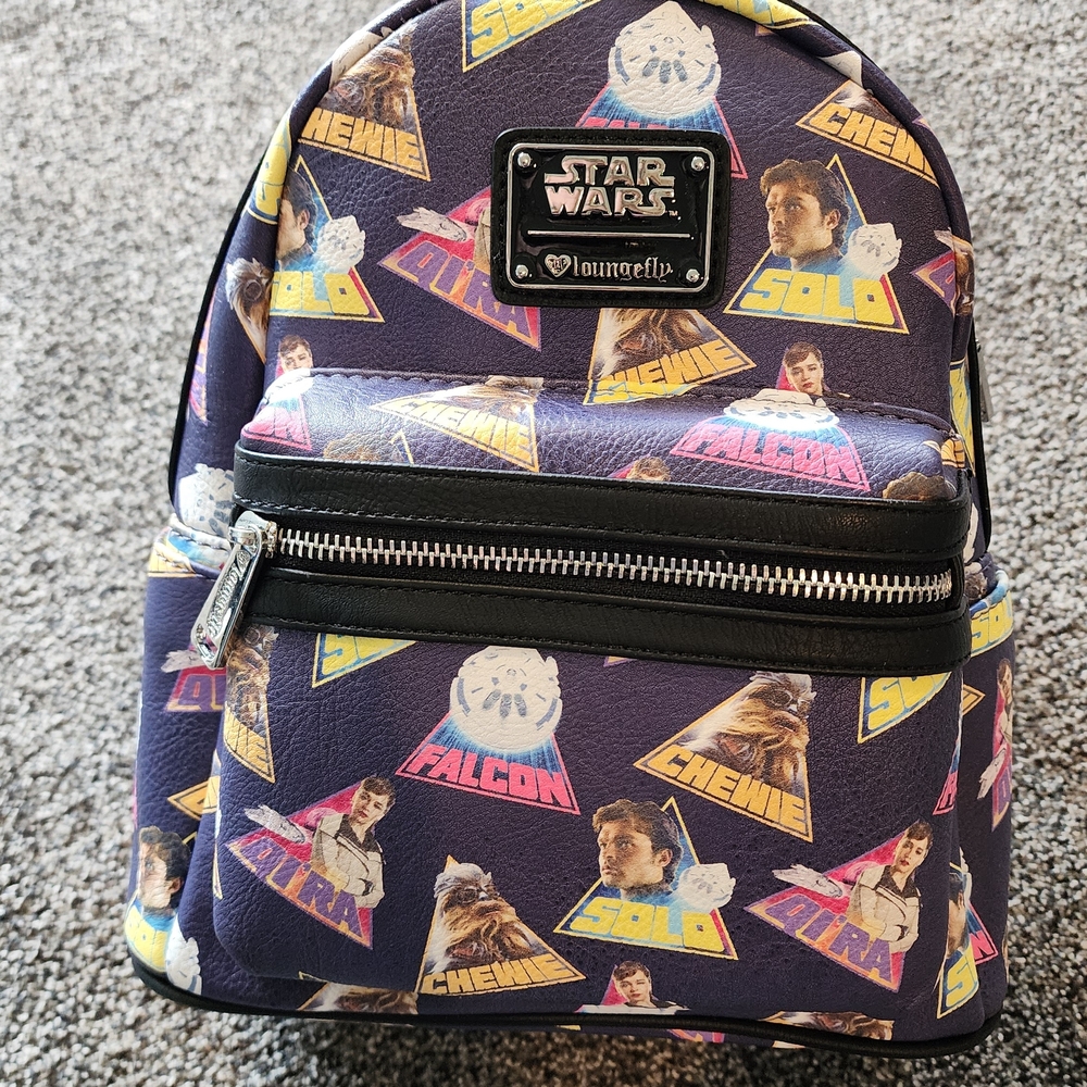 Loungefly Star Wars Character Print Backpack